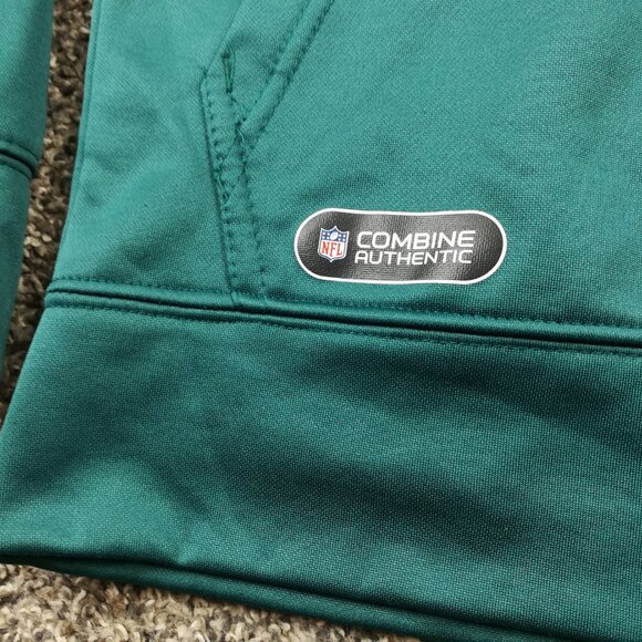 Philadelphia Eagles Hoodie New Era Combine Authentic Sweatshirt Mens Small - Picture 3 of 11